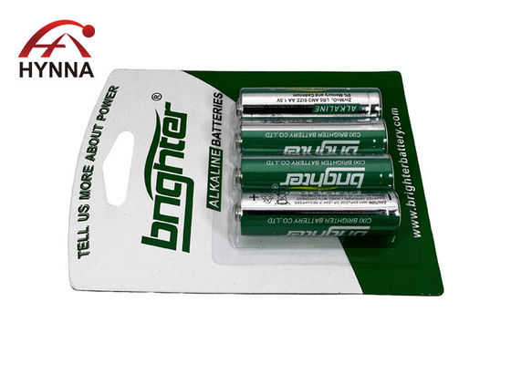 Non Rechargeable Alkaline Lithium Batteries AA Size 1.5V Primary Cell LR6 Customizations